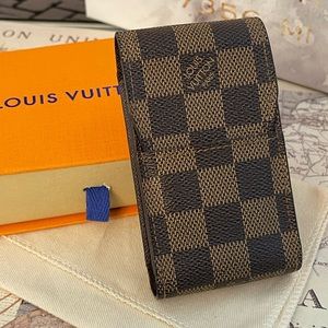 Louis Vuitton Étui Cigarettes Damier Ébene